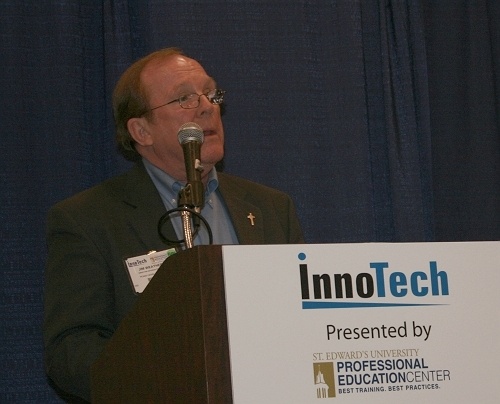 Jim Weatherby, Director of Information Systems, Texas Legislative Council is honored as Austin's IT Executive of the Year (Public Sector)